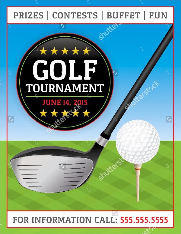 Golf Outing Flyer Template Elegant 21 Golf tournament Flyer Templates