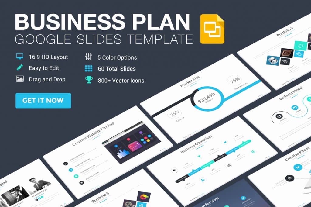 Google Business Plan Template Fresh 25 Modern Premium Google Slides Templates &amp; themes