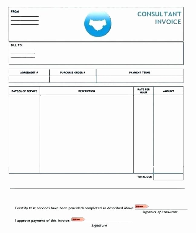 Google Doc Invoice Template Best Of Hourly Invoice Template Google Docs – ifa Rennes