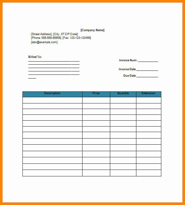 Google Doc Invoice Template Lovely Download From Google Doc Google Doc Template
