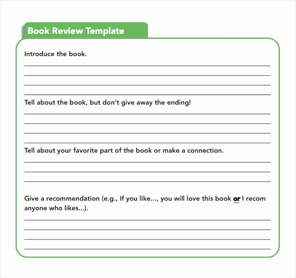 Google Docs Cookbook Template Unique Google Docs Novel Template New Unique Book Review for Kids