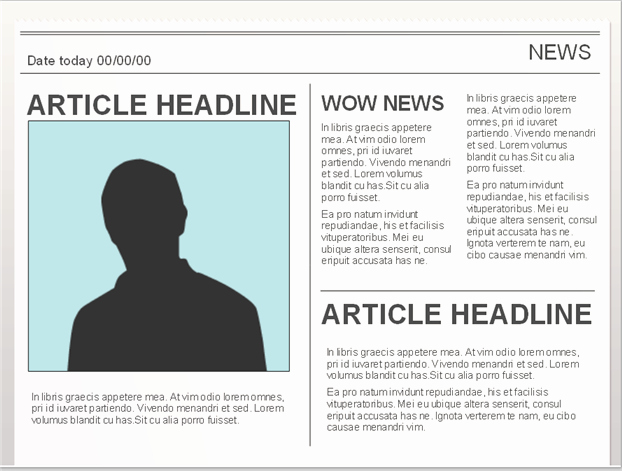 Google Docs Magazine Template Best Of Easy to Edit Google Doc Editable Newspaper Template to