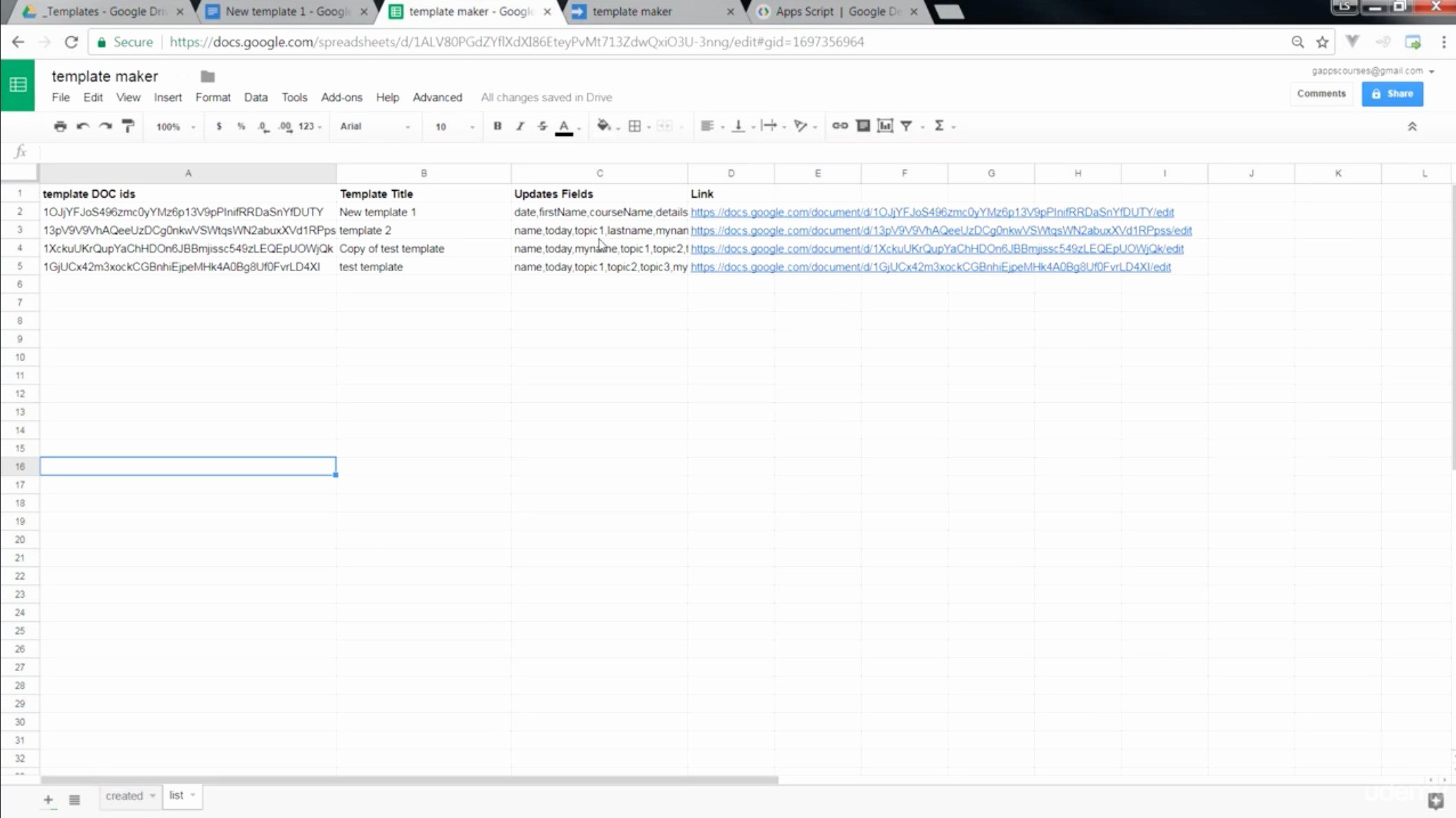 Google Docs Screenplay Template Beautiful Google Script Create Google Docs On the Fly From Templates