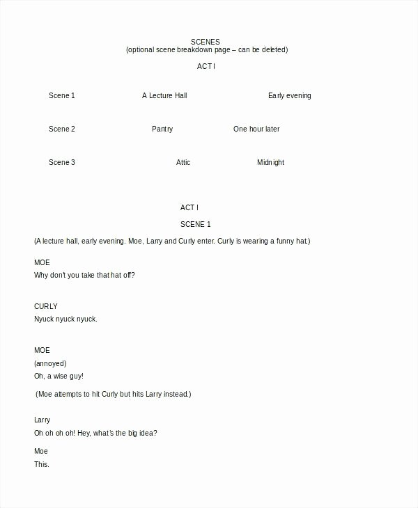 Google Docs Screenplay Template Stcharleschill Template