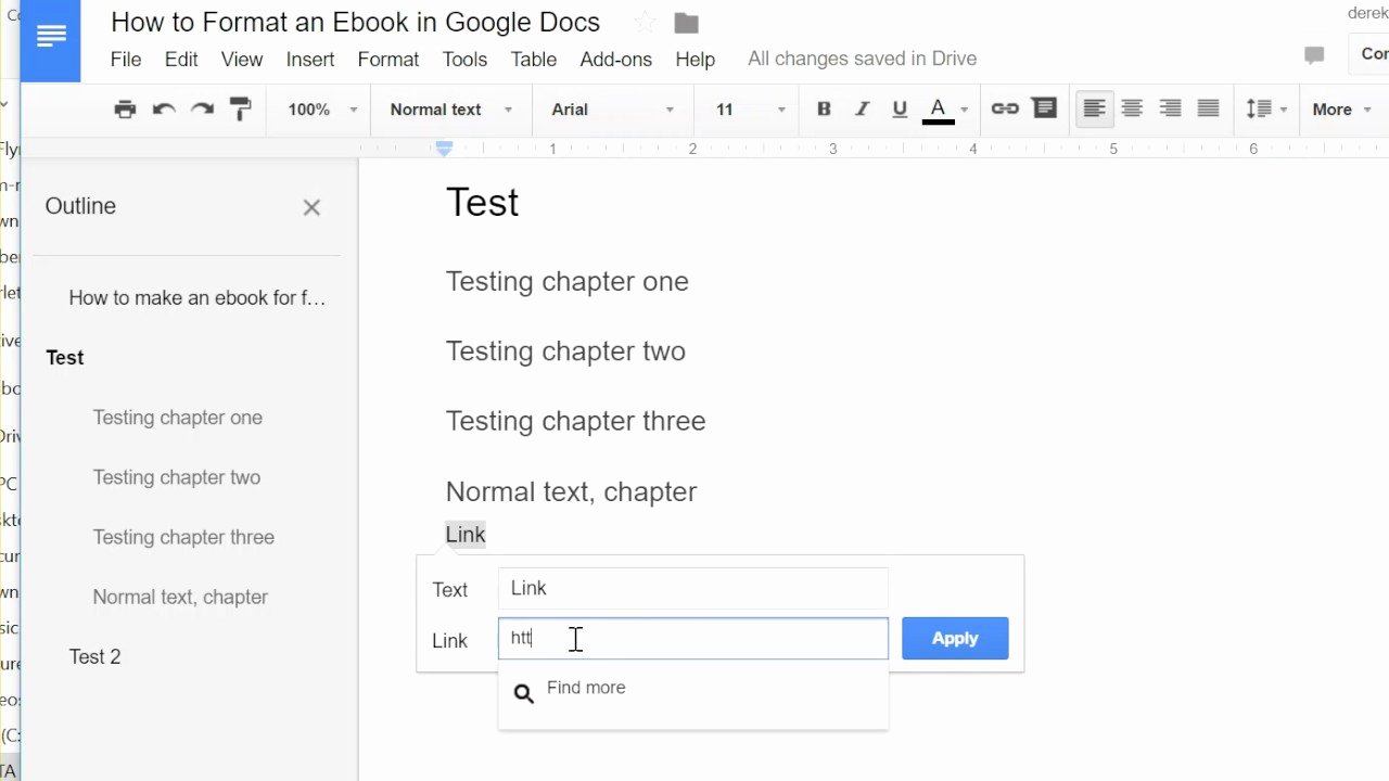 Google Docs Screenplay Template Inspirational How to Write and Publish An Ebook with Google Docs