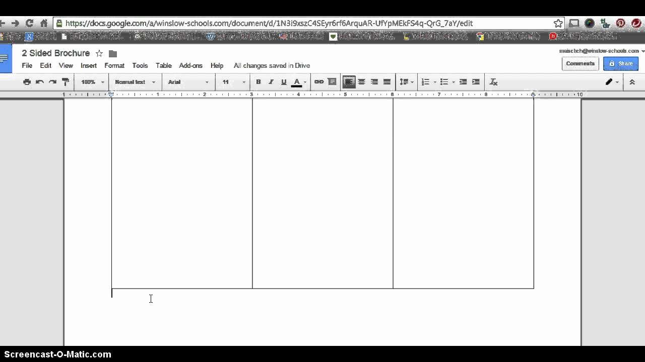 Google Docs Trifold Template Best Of How to Make 2 Sided Brochure with Google Docs