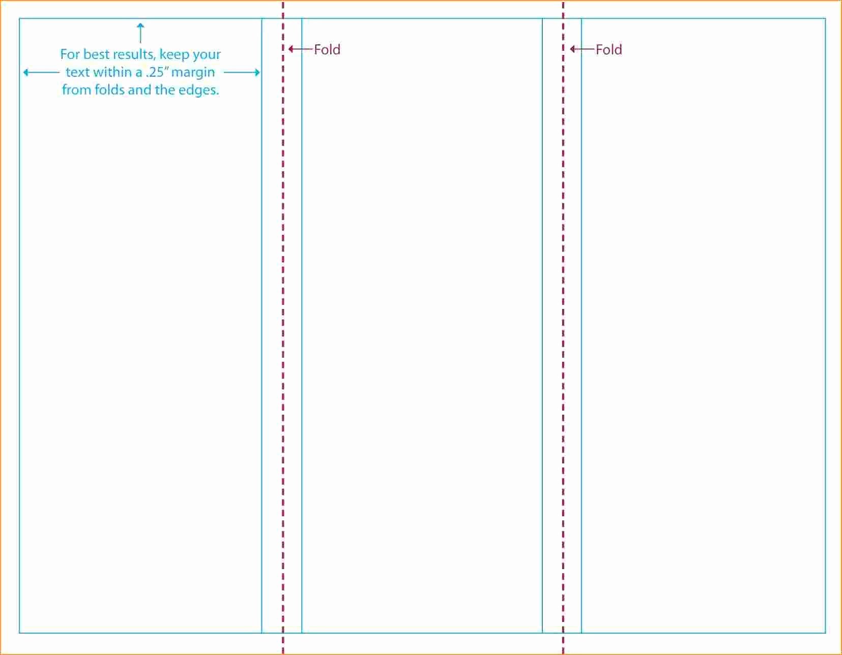 Google Docs Trifold Template New Tri Fold Template Google Docs