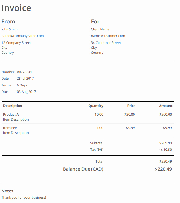 Google Sheets Invoice Template New formal Invoice Google Docs Template What I Wish Everyone