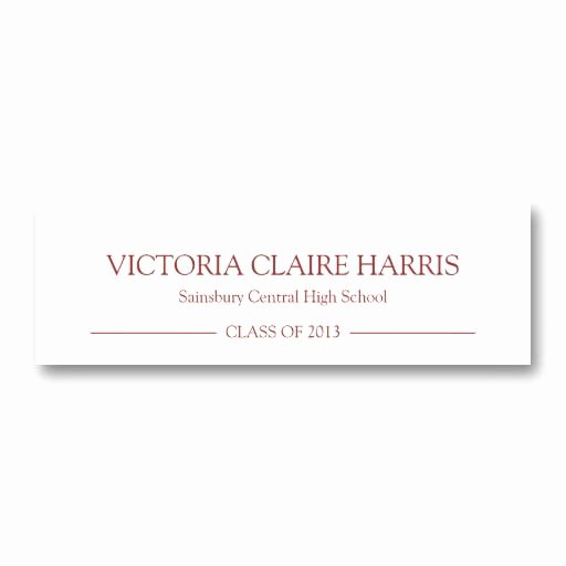 Graduation Name Card Template Luxury 1000 Images About Name Cards for Graduation Announcements