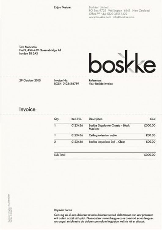 Graphic Design Invoice Template Fresh 17 Best Ideas About Invoice Design On Pinterest