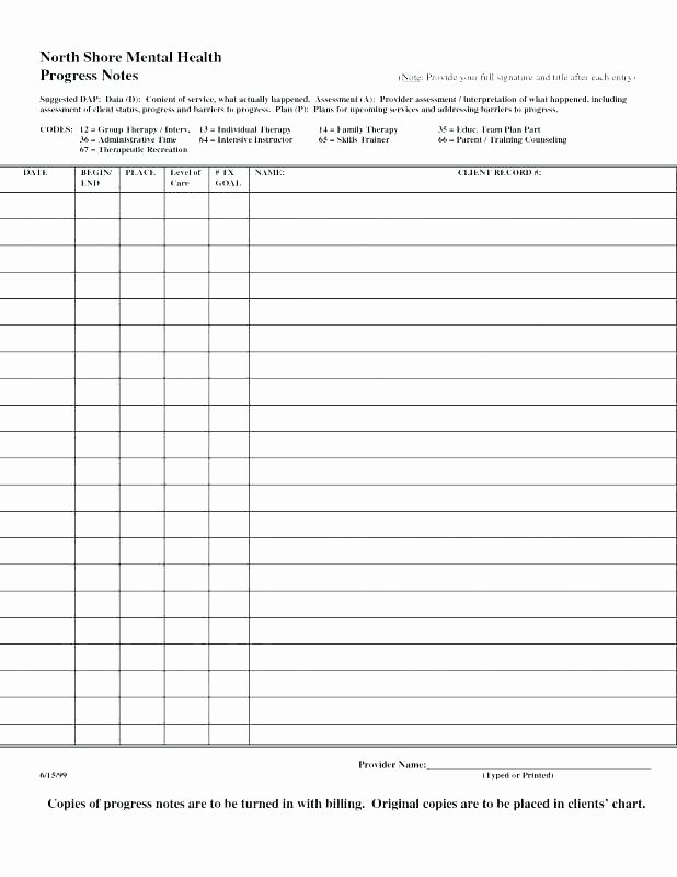 Group therapy Notes Template Elegant 6 Sample Notes Doc Templates Group therapy Progress Blank