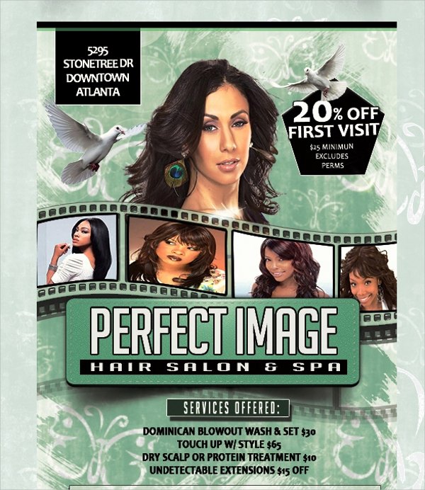 Hair Flyers Free Template Awesome 21 Beauty Salon Flyer Templates
