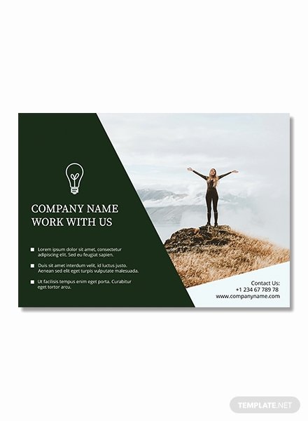 Half Sheet Flyer Template New Free Half Page Flyer Template In Adobe Shop