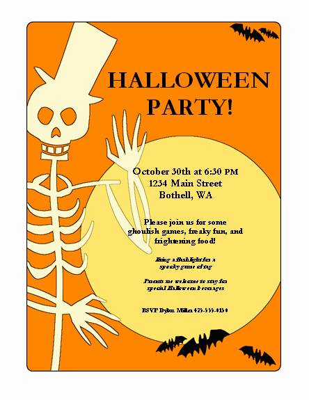 Halloween Party Flyer Template Lovely Halloween Party Flyers Free Flyer Templates
