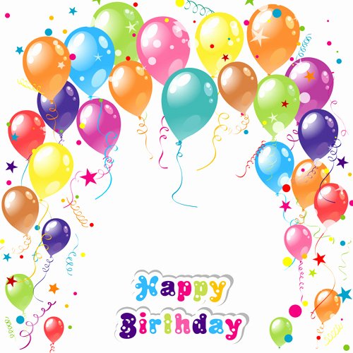 Happy Birthday Template Free Best Of Happy Birthday Background Template Free Vector