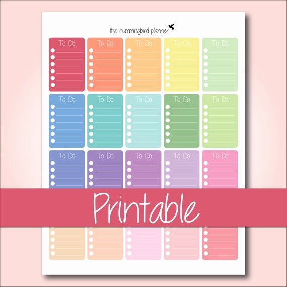 Happy Planner Sticker Template Fresh Items Similar to Happy Planner Pastel Full Box to Do