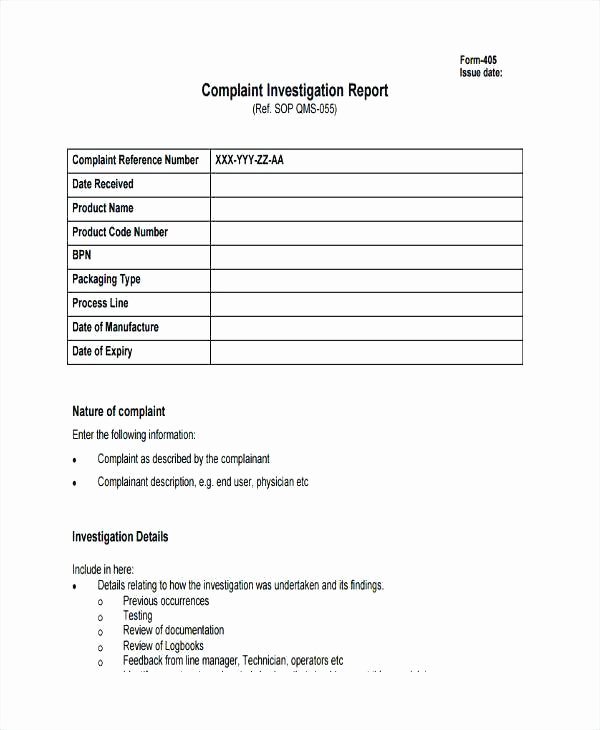 Harassment Investigation Report Template Best Of Workplace Investigation Report Template Ual Harassment