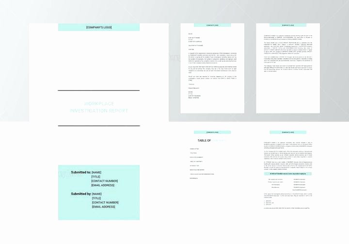 Harassment Investigation Report Template Elegant Workplace Investigation Report Template Ual Harassment