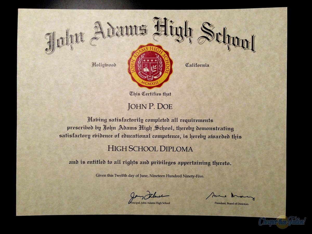 High School Diploma Template Elegant 50 Free High School Diploma Template Printable