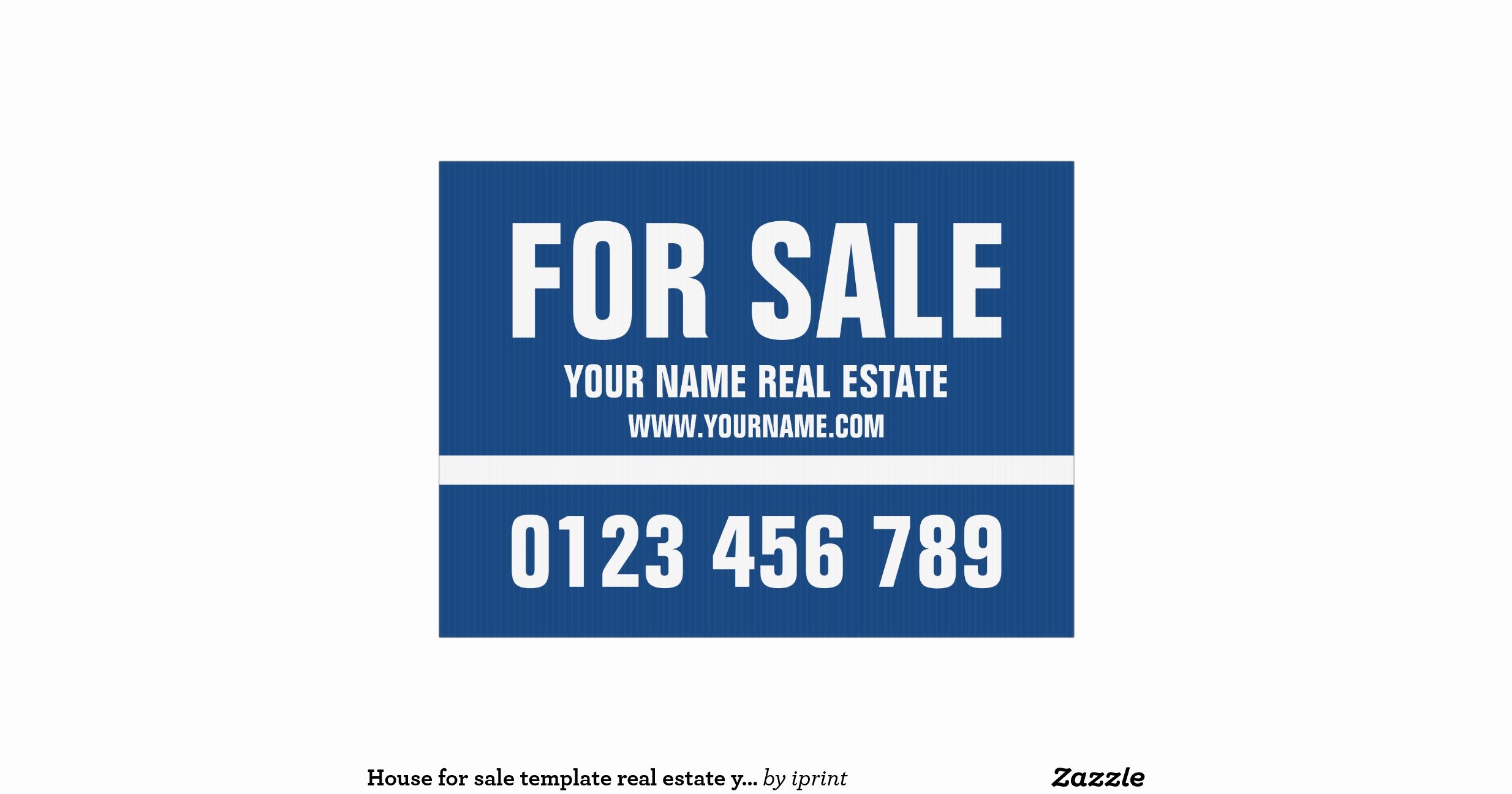 Home for Sale Template Luxury House for Sale Template Real Estate Yard Sign