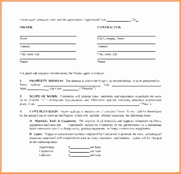 Home Remodeling Contract Template Fresh Kitchen Remodeling Contract Sample – Wow Blog
