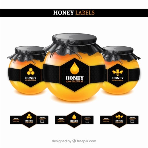Honey Jar Labels Template Best Of 16 Jar Label Templates Free Psd Ai Eps Fotrmat