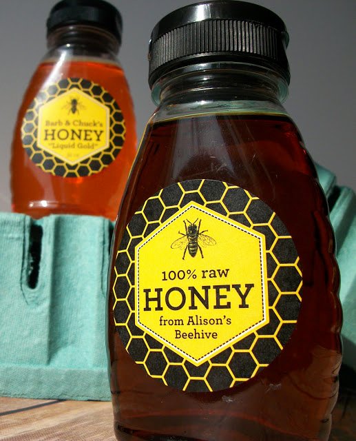 Honey Jar Labels Template Unique Colorful Adhesive Canning Jar Labels Sale On Custom Honey
