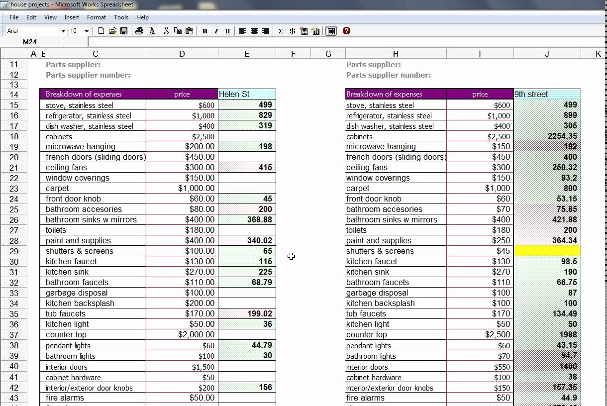 House Flipping Excel Template Best Of House Flip Spreadsheet Excel – Spreadsheet Template