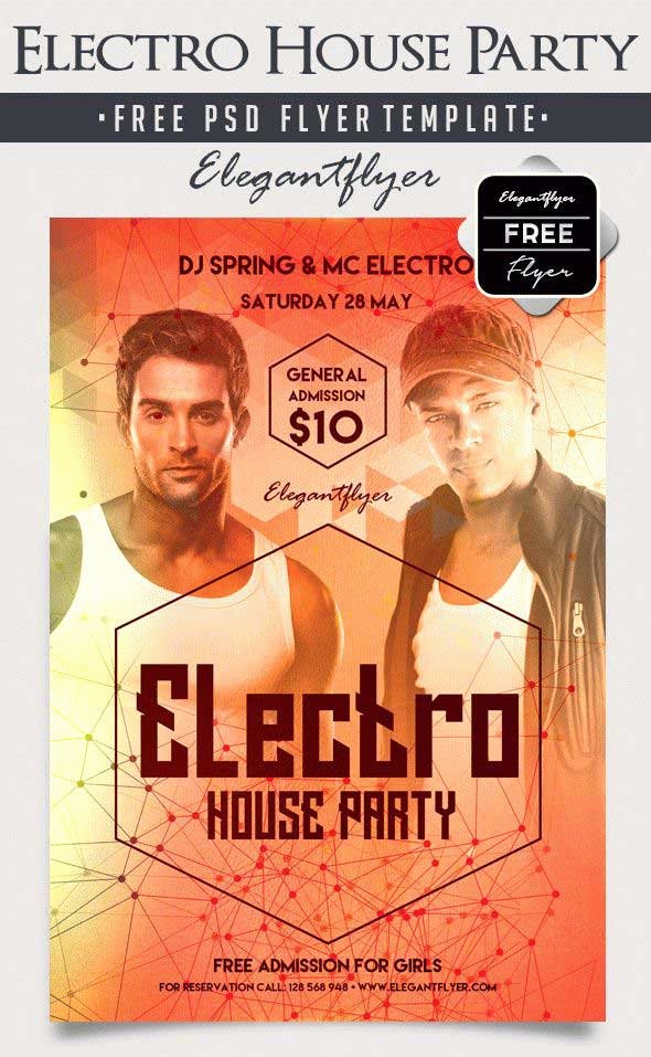 House Party Flyer Template Inspirational 80 Best Free Flyer Templates In Shop Psd format Download