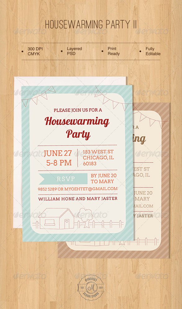 Housewarming Party Invitations Template New 35 Housewarming Invitation Templates Psd Vector Eps