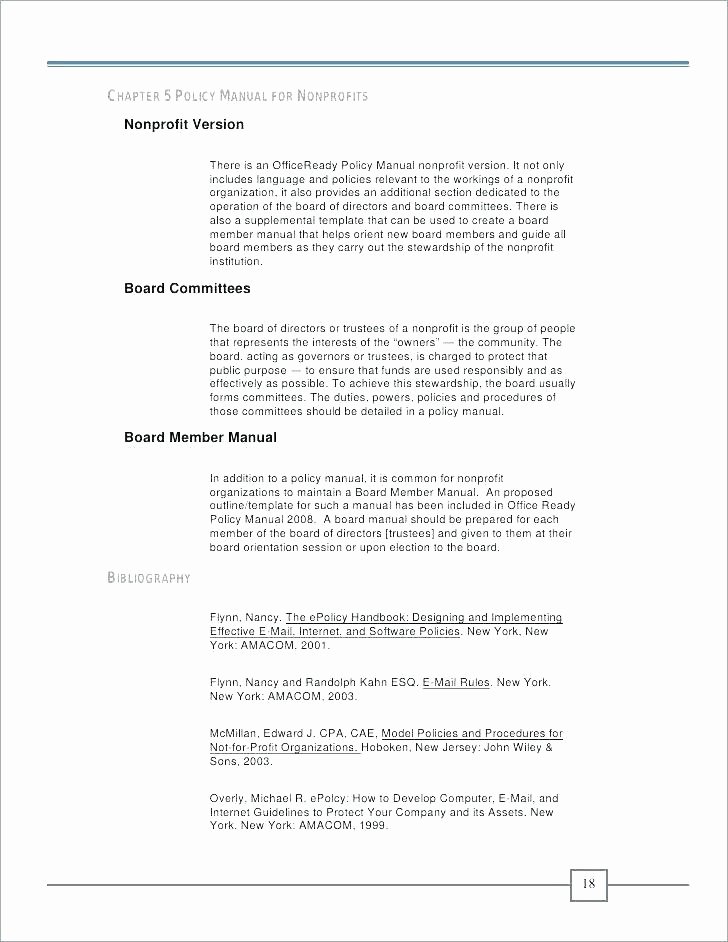 Human Resource Manual Template Luxury Accounting Manual Template Free Download Sample Policy