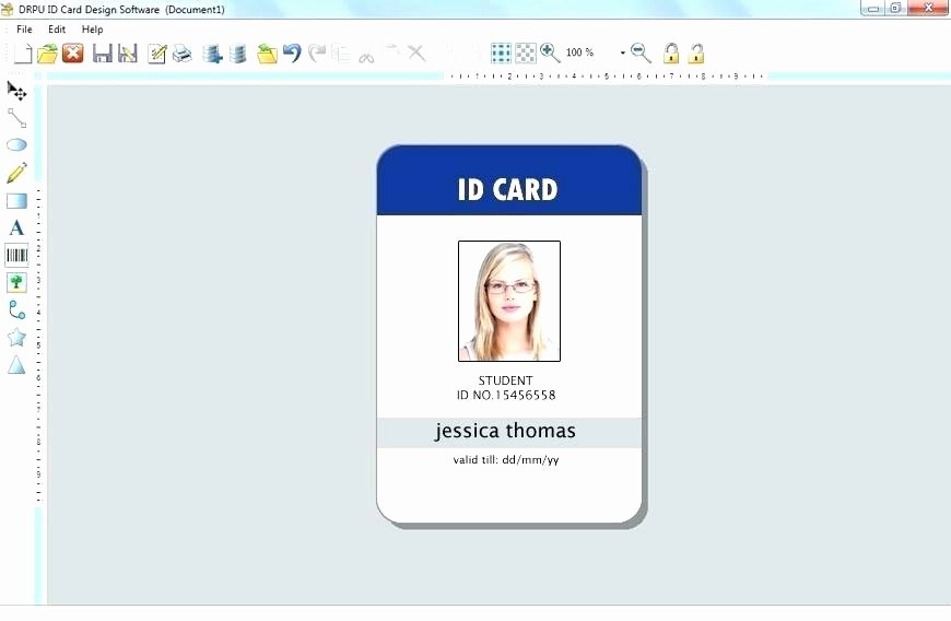 Id Badge Template Photoshop Lovely Id Template Shop Sample Id Card Template School Id