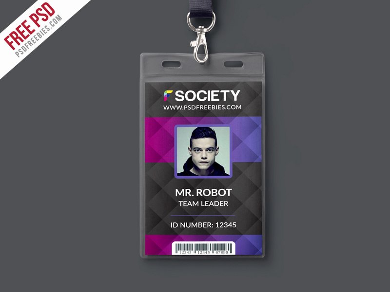 Id Card Size Template Stcharleschill Template