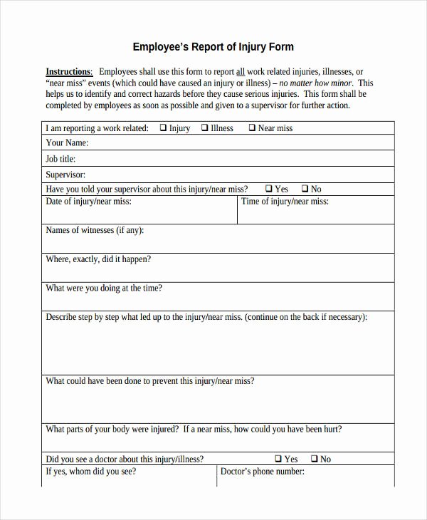 Incident Report Template Pdf Awesome 27 Incident Report Template In Pdf