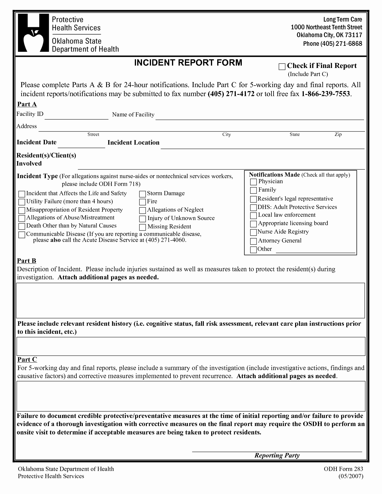 Incident Report Template Pdf New 60 Incident Report Template Employee Police Generic