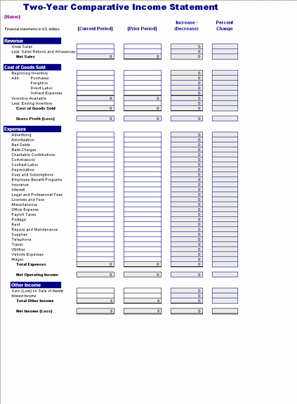Income Statement Template Xls Beautiful Excel Template In E Statement
