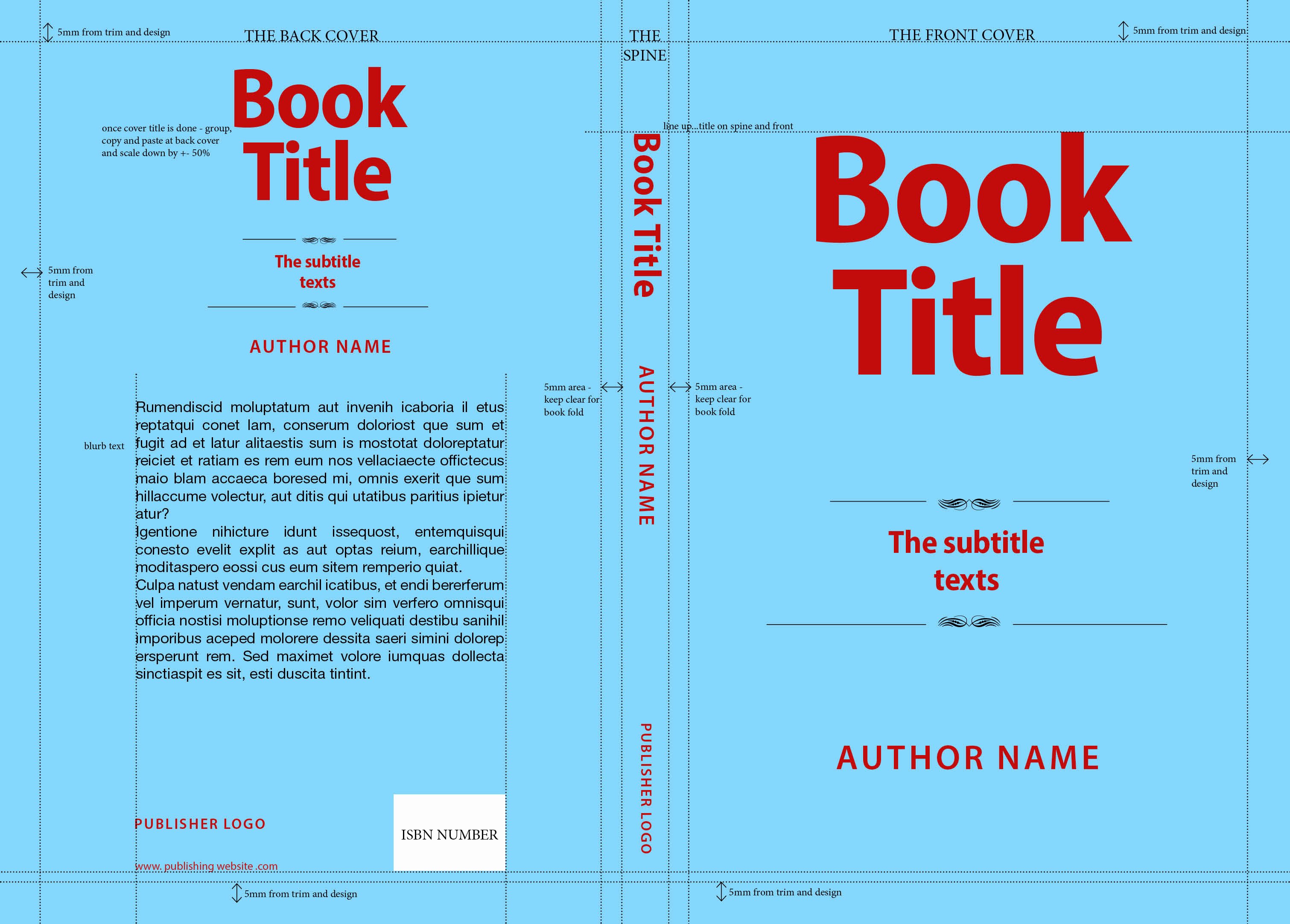 Indesign Book Cover Template Luxury Book Cover Design Essentials