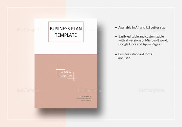 Indesign Business Plan Template Best Of Business Plan Template – 97 Free Word Excel Pdf Psd