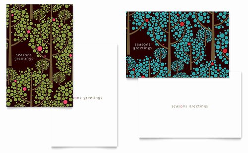 Indesign Greeting Card Template Elegant Greeting Card Templates Indesign Illustrator Publisher
