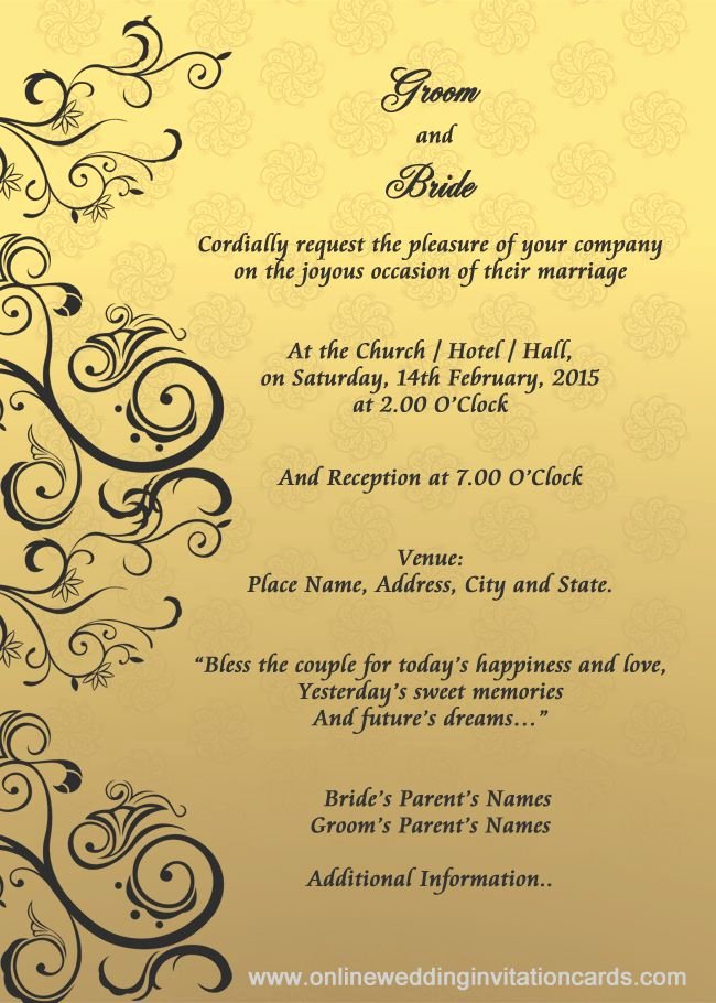 Indian Wedding Card Template Fresh Wedding Invitation Designs Templates Google Search