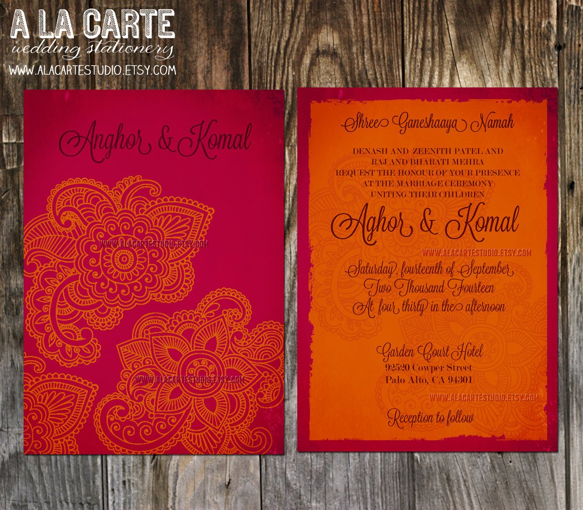 Indian Wedding Card Template Lovely Indian Wedding Invitation Cards Templates