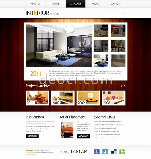 Interior Design Template Free Elegant Free Interior Design Pany Website Design Template HTML