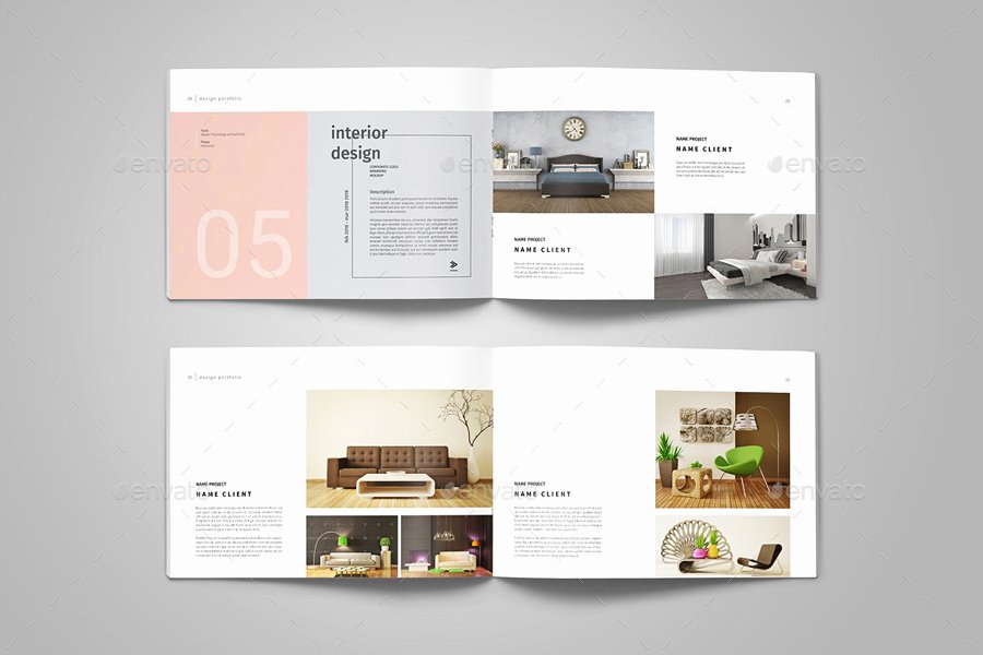 Interior Design Template Free Luxury Graphic Design Portfolio Template by Adekfotografia