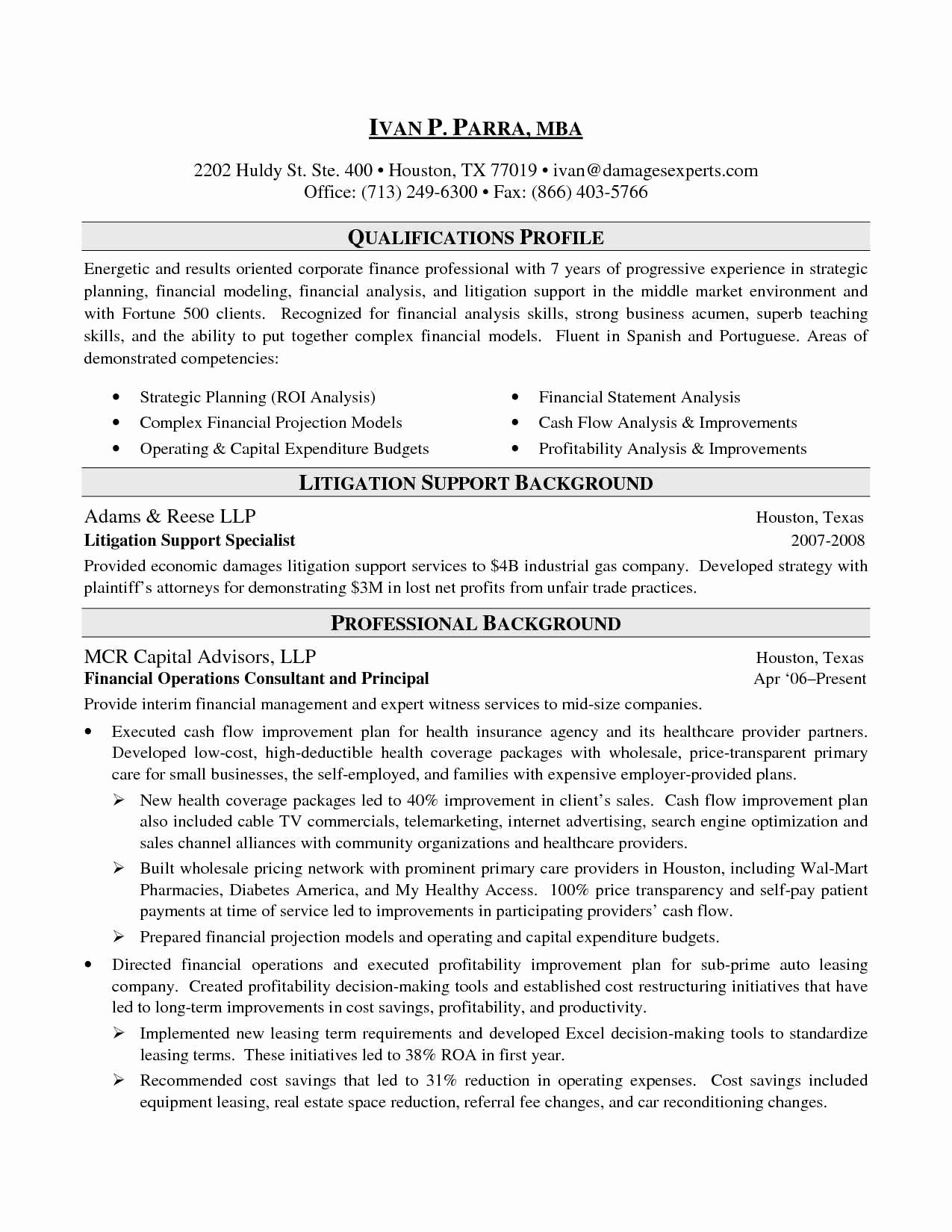 Investment Banking Resume Template Fresh Investment Banking Resume India Bongdaao
