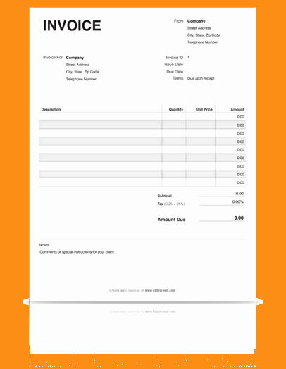 Invoice Template for Mac Inspirational 9 Invoice Template for Mac