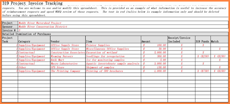Invoice Tracking Template Excel Beautiful 5 Contract Tracking Spreadsheet