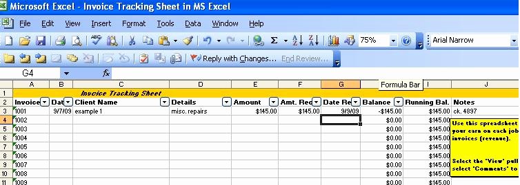 Invoice Tracking Template Excel Elegant Invoice Tracking Template Excel