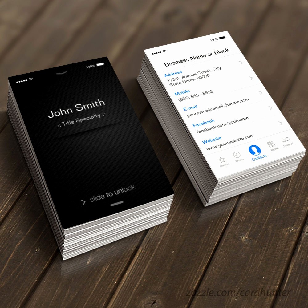 iPhone Business Card Template Inspirational Hope You Will Like It