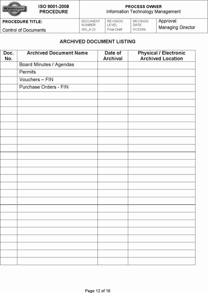 Iso Work Instruction Template New Download iso Work Instruction Template for Free