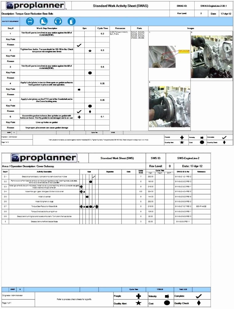 Iso Work Instruction Template Unique iso Standard Work Instruction Example to Pin On